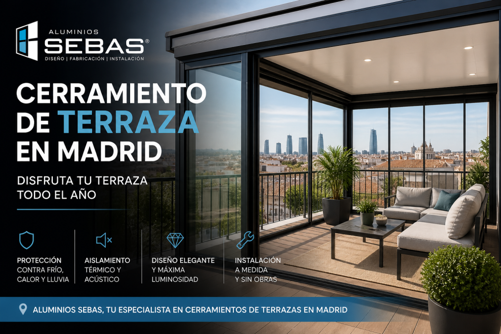 Cerramiento de Terraza en Madrid
