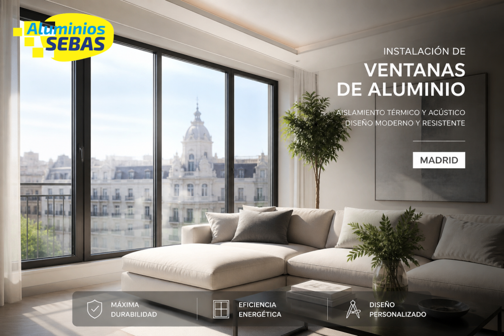 Instalacion de ventanas de aluminio