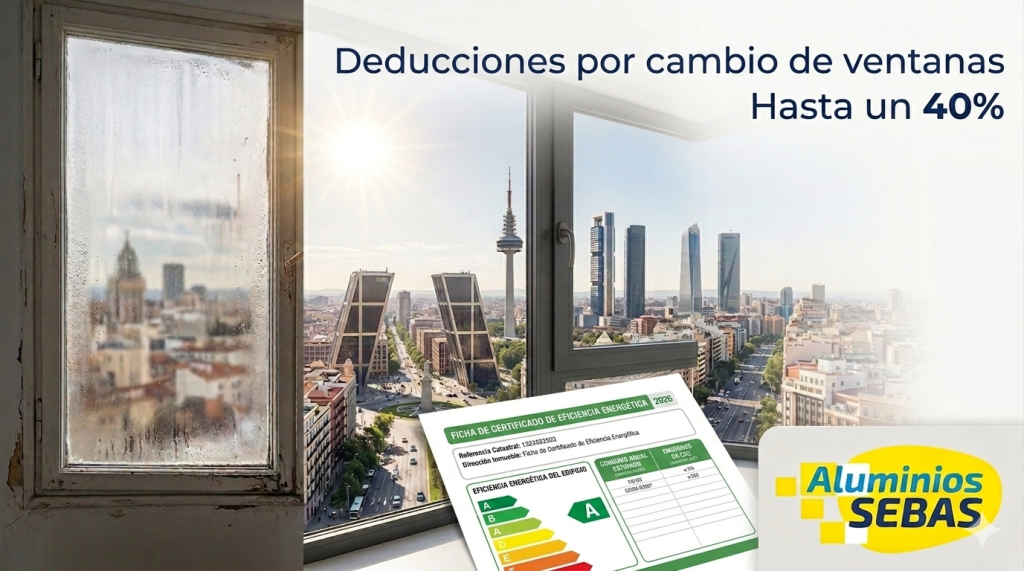 Deducciones por cambio de ventanas en 2026