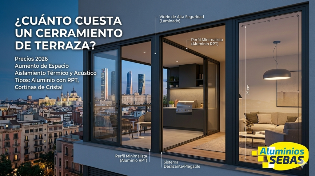 cuanto cuesta un cerramiento de terraza