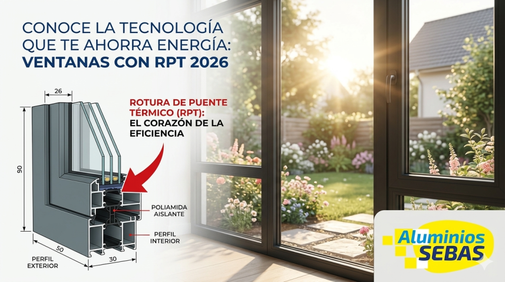 ventanas con Rotura de Puente Térmico (RPT)
