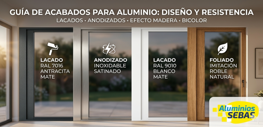 Acabados para Ventanas de Aluminio