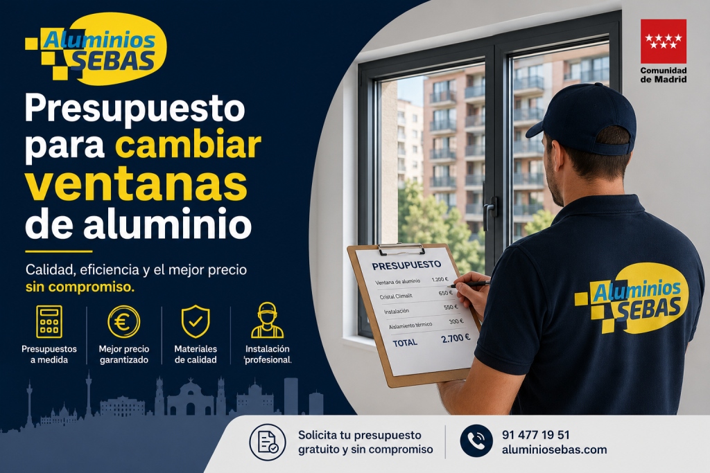 Presupuesto para Cambiar Ventanas de Aluminio