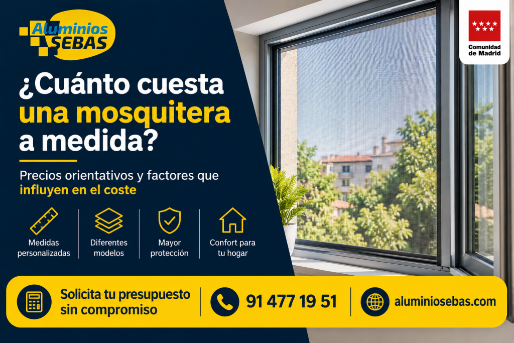 Cuanto cuesta una mosquitera a medida